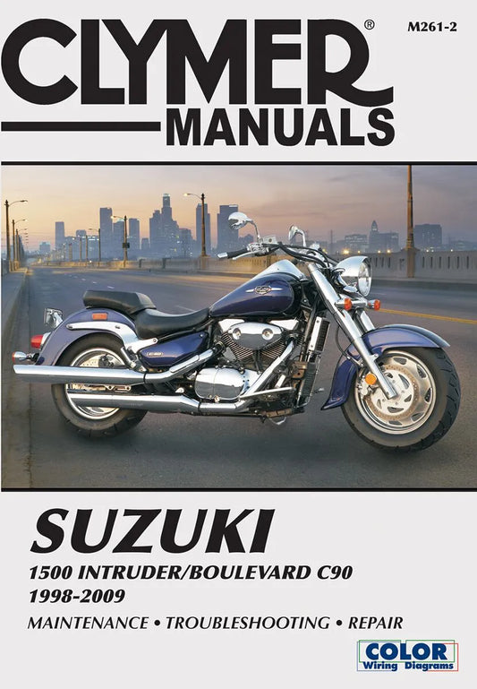 CLYMER Service Manual för Suzuki 1500 Intruder/Boul bild 1 PMMEDIA:92f0ad5db39fe8b8