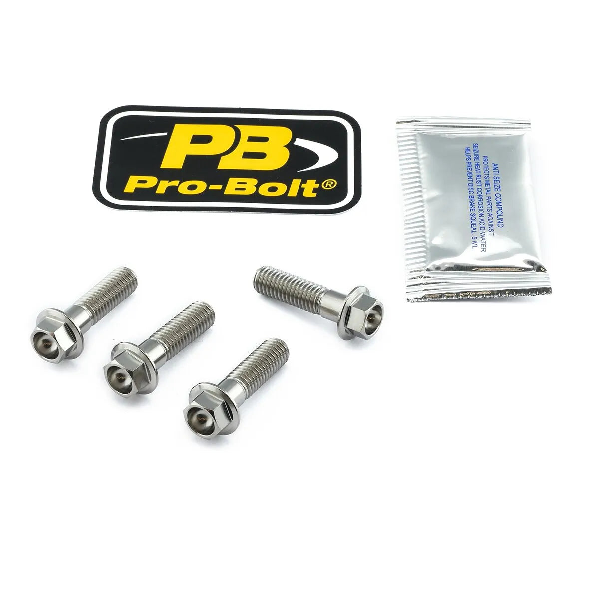 PRO BOLT Titanium Clip-On / Styrfäste Bultkit bild 1 PMMEDIA:1bc24dbe48b2b125