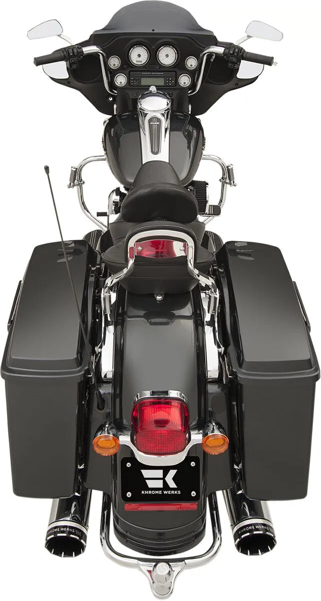 Khrome Werks 2-into-2 Dominator Exhaust System Kompletta avgassystem Harley bild 12 PMMEDIA:51589f25a396c254