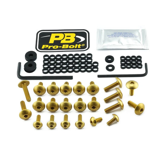 PRO BOLT Aluminium Fairing Bolt Kit för Yamaha bild 1 PMMEDIA:d69bcda03507ffc1