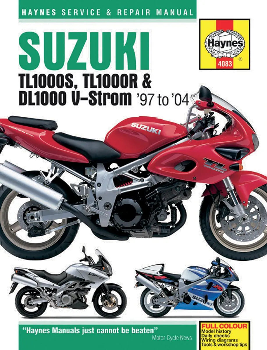 HAYNES Verkstadshandbok för Suzuki TL1000 bild 1 PMMEDIA:62e1f2fc8a0b50eb