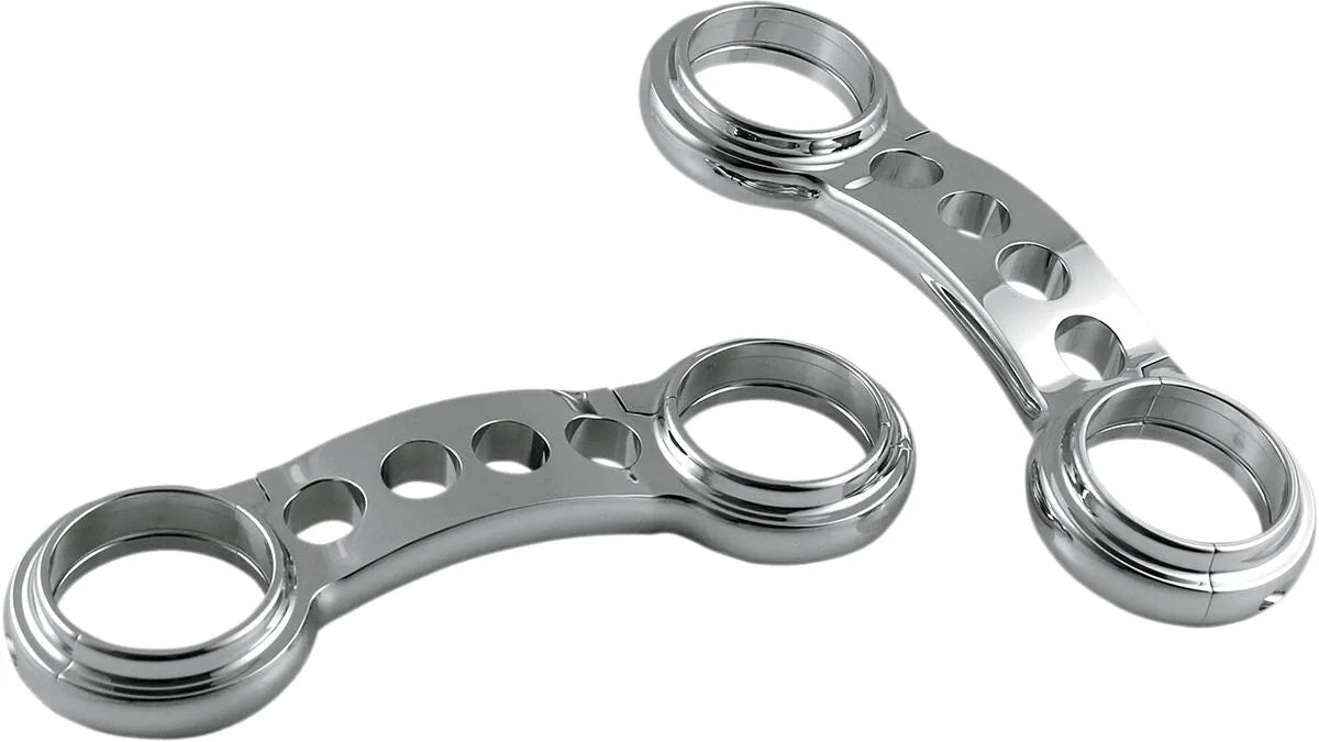 CUSTOM CYCLE ENGINEERING Chrome Billet Aluminium Gaffelstag 49mm FXD bild 1 PMMEDIA:551e49458fab24e5