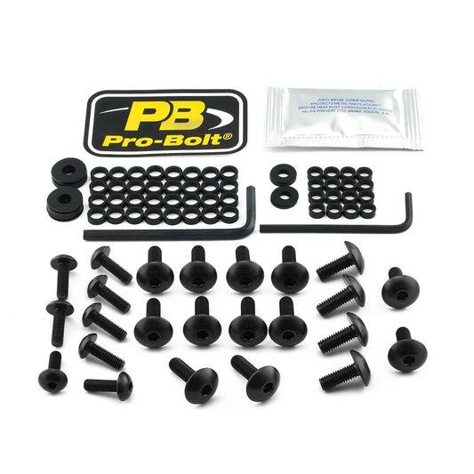 PRO BOLT Aluminium Fairing Bolt Kit för Honda svart bild 1 PMMEDIA:dd195bec5d157825