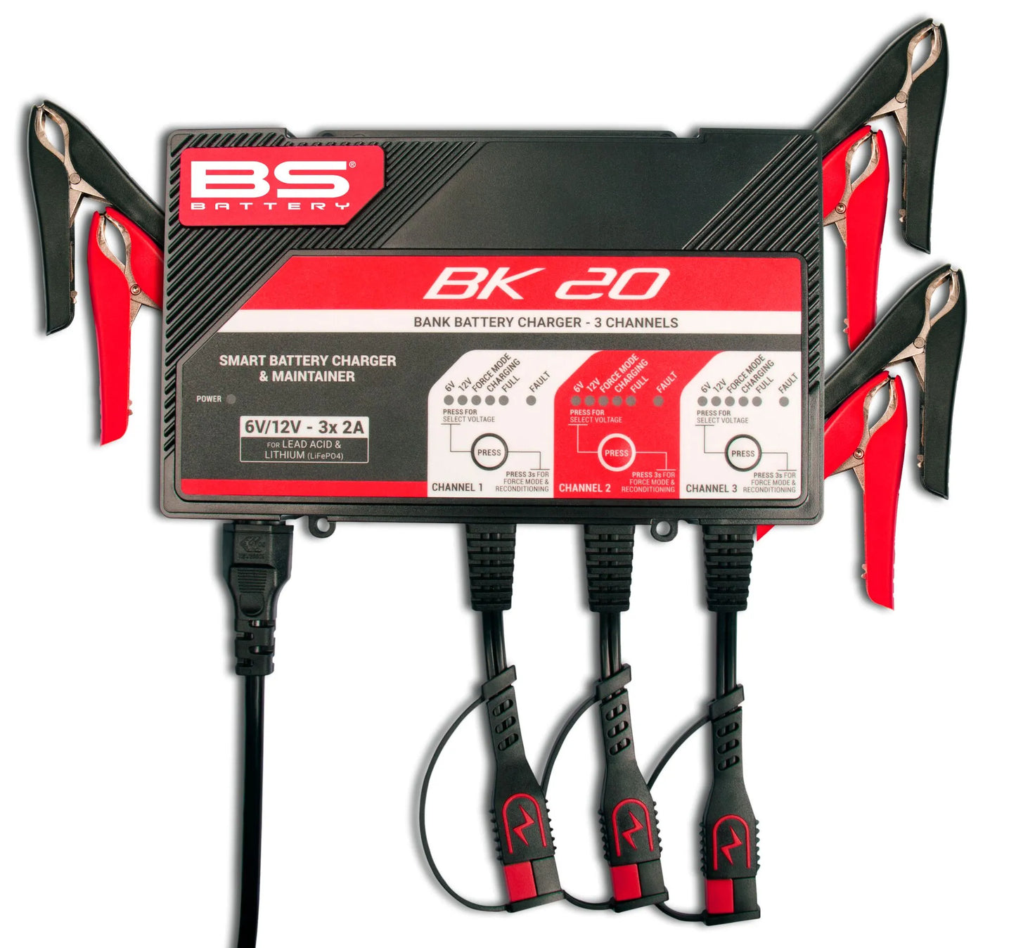 BS BATTERY SMART Bank Batteriladdare och Underhållare 12V bild 9 PMMEDIA:f604385c9713d715