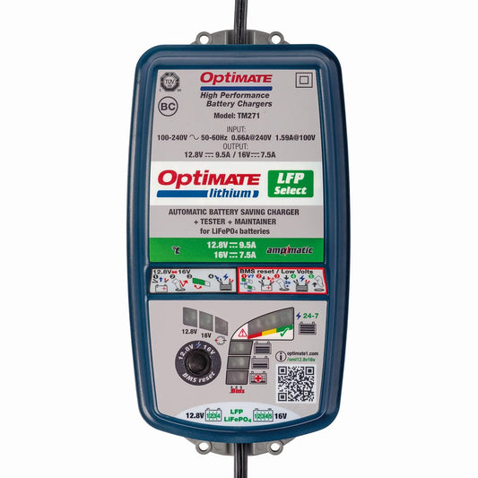 TECMATE OptiMate Lithium LFP 4S 9A/5S 7A Batteriladdare bild 1 PMMEDIA:21c793f862886230