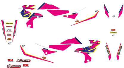 BLACKBIRD RACING Graphic Kit Retro med Stolväska bild 3 PMMEDIA:e2360a8ae2fbdcbd