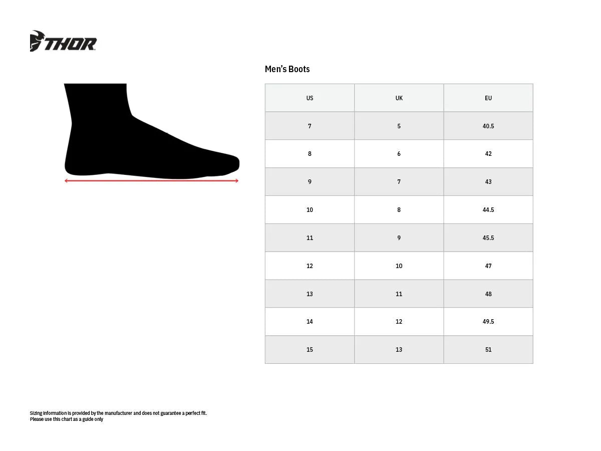 THOR Radial Boots Utbytessula svart/röd 10 bild 8 PMMEDIA:7851a6b716e7a996