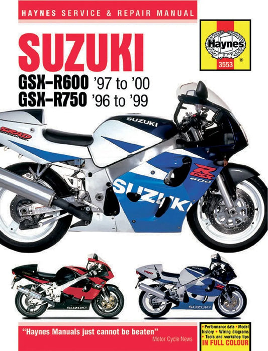 HAYNES Reparationsmanual GSXR600/750 bild 1 PMMEDIA:b13a3a9a957c743b