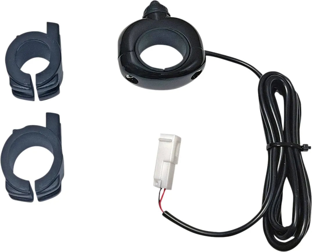 Custom Dynamics Auxiliary Handlebar Mounted On/Off Switch Strömbrytare bild 2 PMMEDIA:ebea6c20c673bfe4