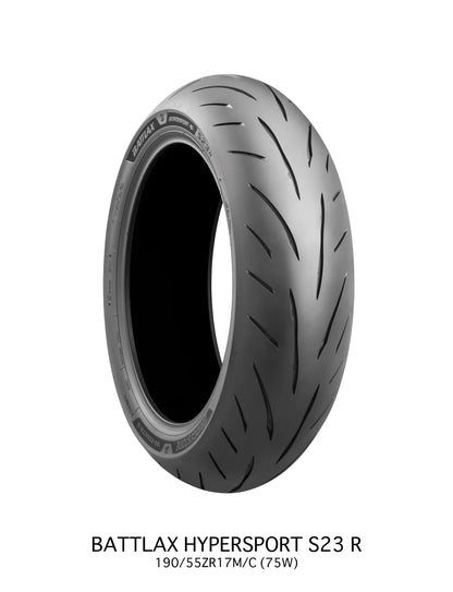 Bridgestone Battlax Hypersport S23 Radialdäck bak bild 1 PMMEDIA:d17f2e2523ba6f2e