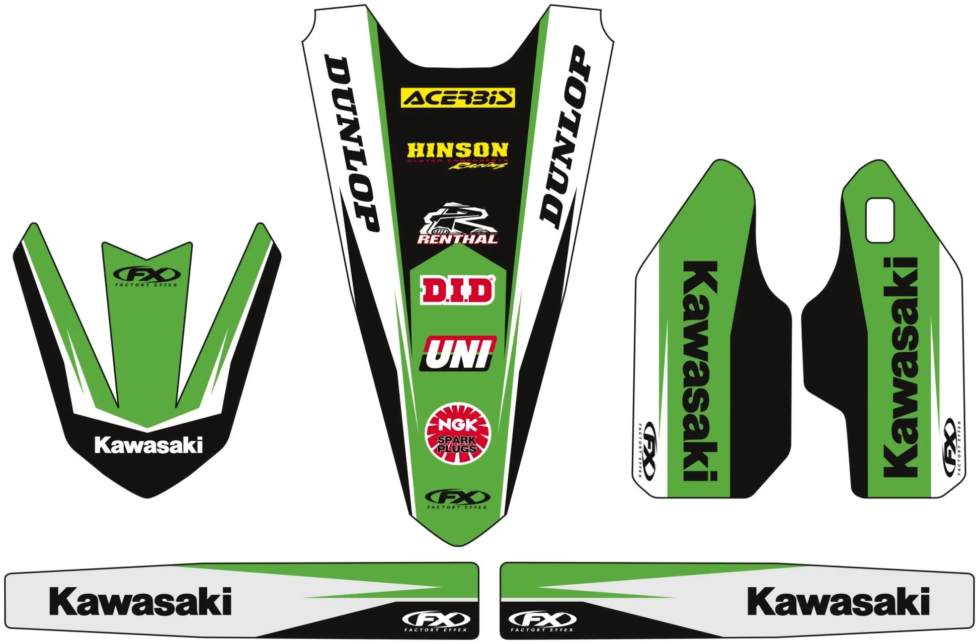 FACTORY EFFEX Trim Graphics Kit KX450 24- bild 1 PMMEDIA:5bb39a1805209035