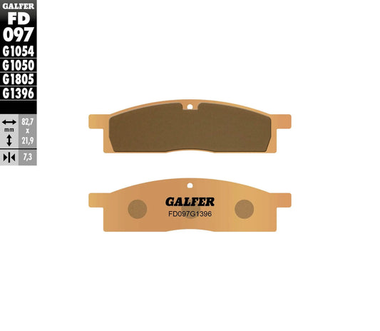 GALFER HH Sintererade Bromsbelägg Off-Road bild 1 PMMEDIA:d3020db47812f713