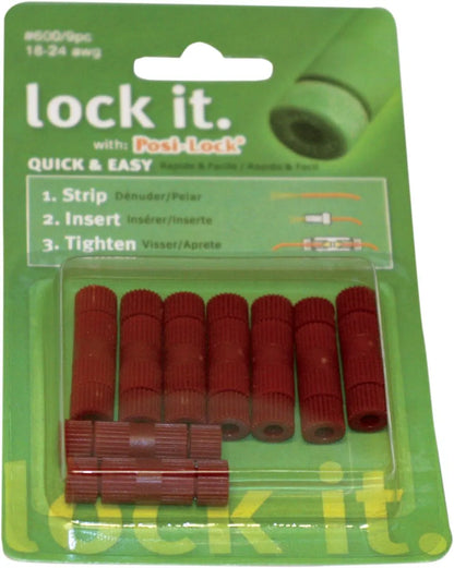 CUSTOM DYNAMICS Posi-Lock® 18-24 GA Wire Connector Röd 9-pack bild 2 PMMEDIA:9b08f4d500edaec6
