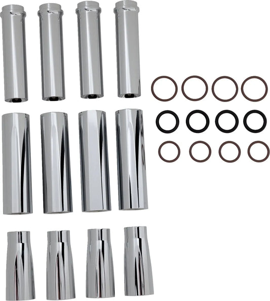 ARLEN NESS Pushrod Tube Cover Kit Chrome bild 1 PMMEDIA:fd2cb14282b0e2ca