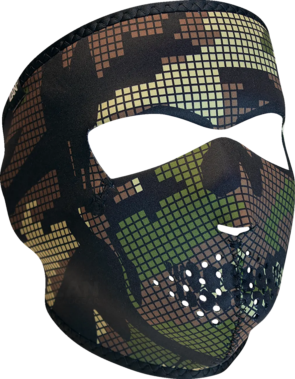ZAN HEADGEAR Neopren Full Face Mask Woodland Camo bild 1 PMMEDIA:782c62be09d63796
