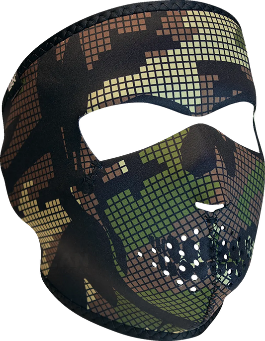 ZAN HEADGEAR Neopren Full Face Mask Woodland Camo bild 1 PMMEDIA:782c62be09d63796