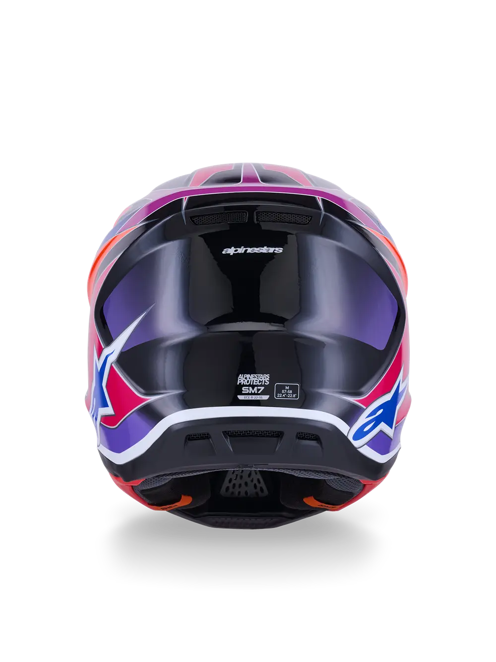 Alpinestars(Mx) S-M7 Fuse Offroadhjälm integral vuxen bild 12 PMMEDIA:a6035d0a34494262