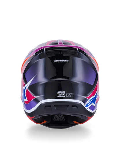 Alpinestars(Mx) S-M7 Fuse Offroadhjälm integral vuxen bild 12 PMMEDIA:a6035d0a34494262