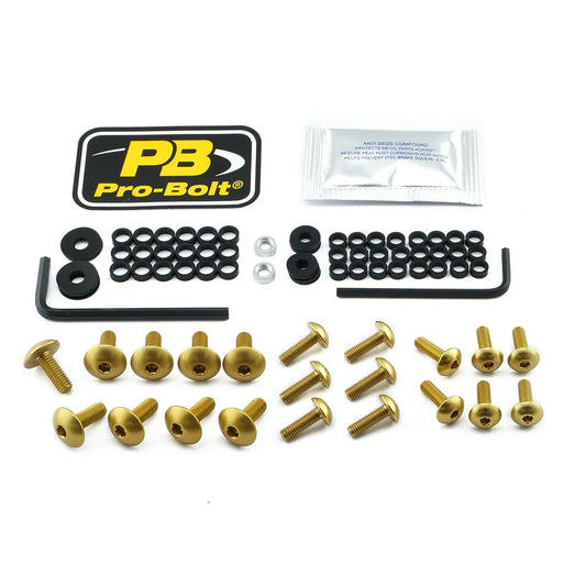 PRO BOLT Aluminium Fairing Bolt Kit för Kawasaki bild 1 PMMEDIA:ef9fc1407f55b8c1