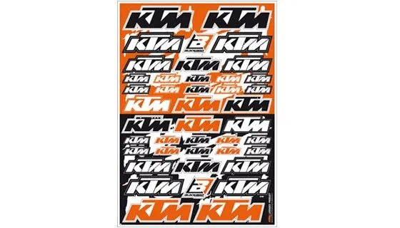 BLACKBIRD RACING Decal Logo Kit KTM PVC bild 1 PMMEDIA:1766a8bb3b80b76c