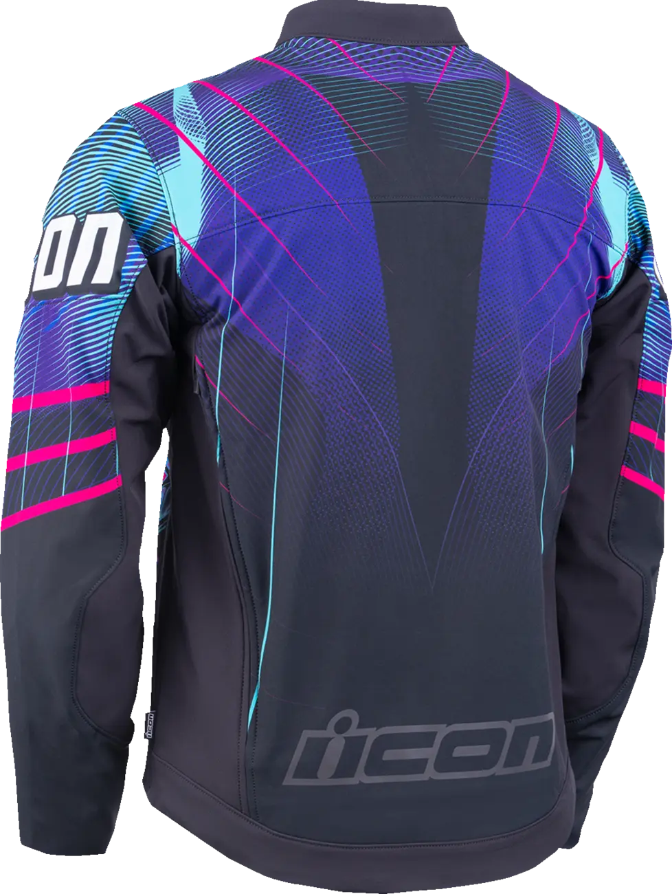 Icon Synthwave Merc3 Lazer Cobra™ Jacka textil herr bild 2 PMMEDIA:4e8bdc737a4148ce