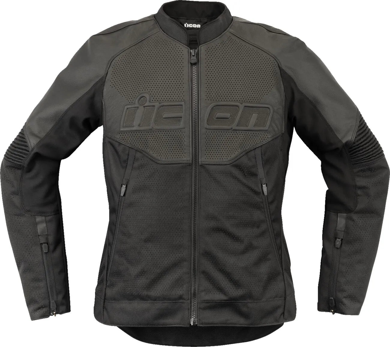 Icon Women's Overlord3™ Leather Jacka läder dam bild 1 PMMEDIA:adfe0bc927fdd0f8