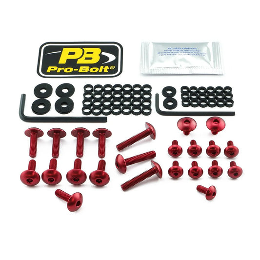 PRO BOLT Aluminium Fairing Bolt Kit för Yamaha bild 1 PMMEDIA:5cbeb805c98ee555