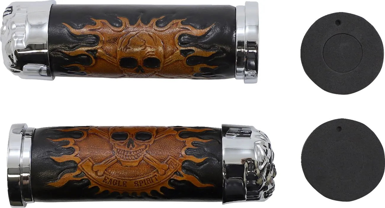 Drag Specialties Skull Grips Handtag bild 6 PMMEDIA:2677f98d1812209e