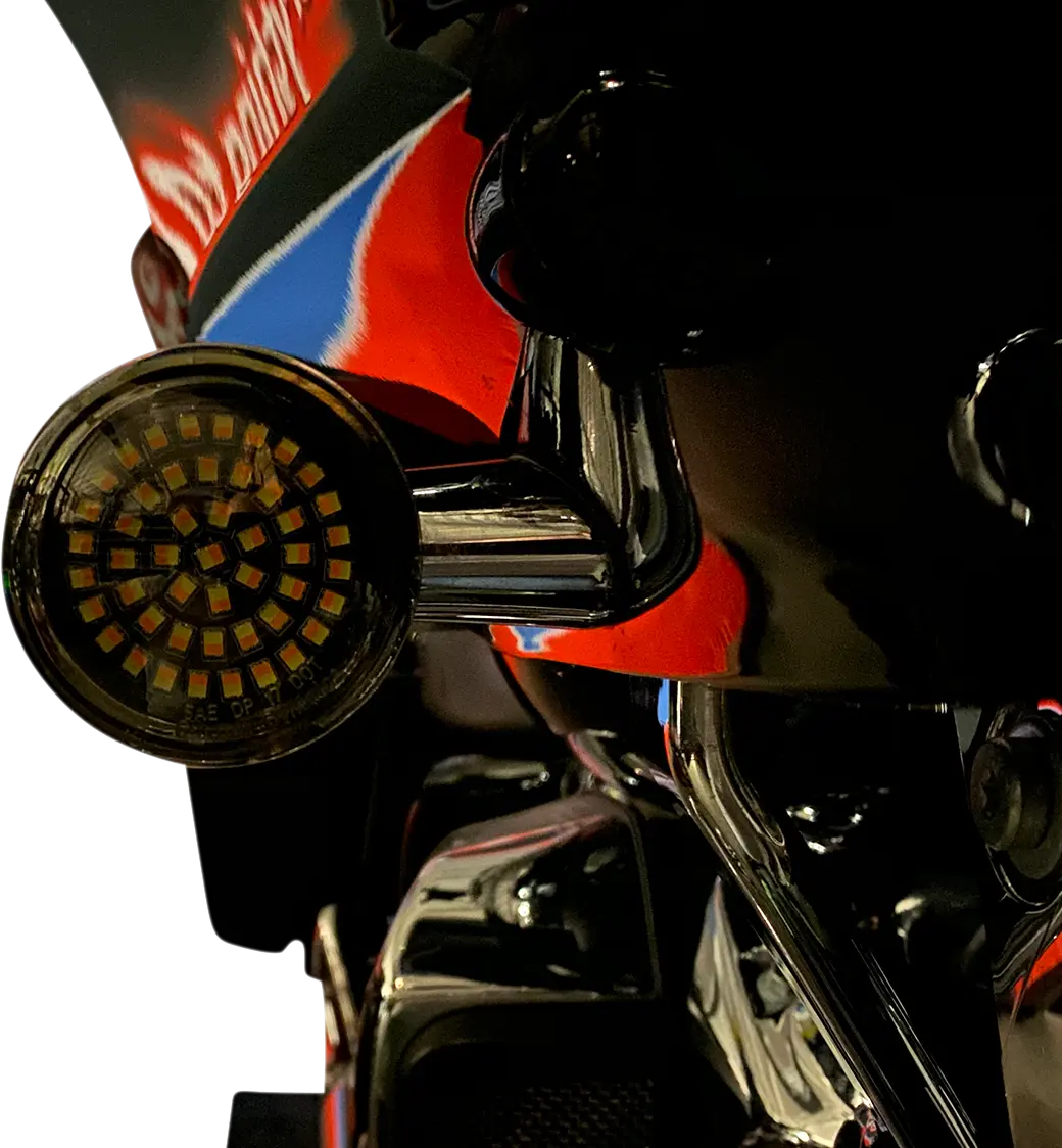 CUSTOM DYNAMICS Genesis® 4 Amber/Vit LED Blinkersats 1157 bild 8 PMMEDIA:2252845ed10736c3