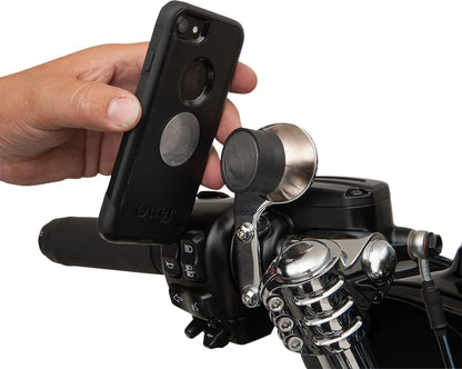 KLOCK WERKS iOmounts™ Telefonhållare Chrome Vänster Styre bild 7 PMMEDIA:f2cf7b37ac0bb042