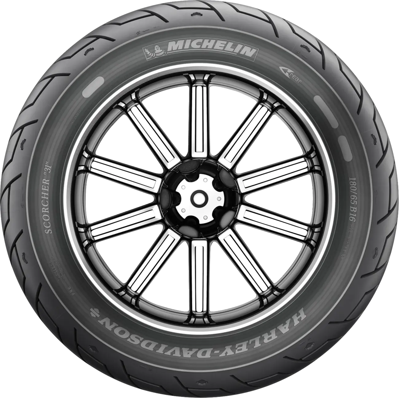 Michelin Scorcher 31 Reinforced Gatudäck (OEM) bak bild 11 PMMEDIA:8dcde4ac2a75714c