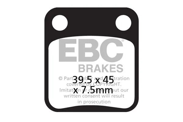 EBC SFAC Carbon Series Scooter Bromsbelägg bild 1 PMMEDIA:89c59333e66845c8