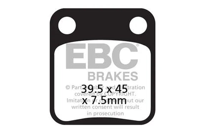 EBC SFAC Carbon Series Scooter Bromsbelägg bild 1 PMMEDIA:89c59333e66845c8