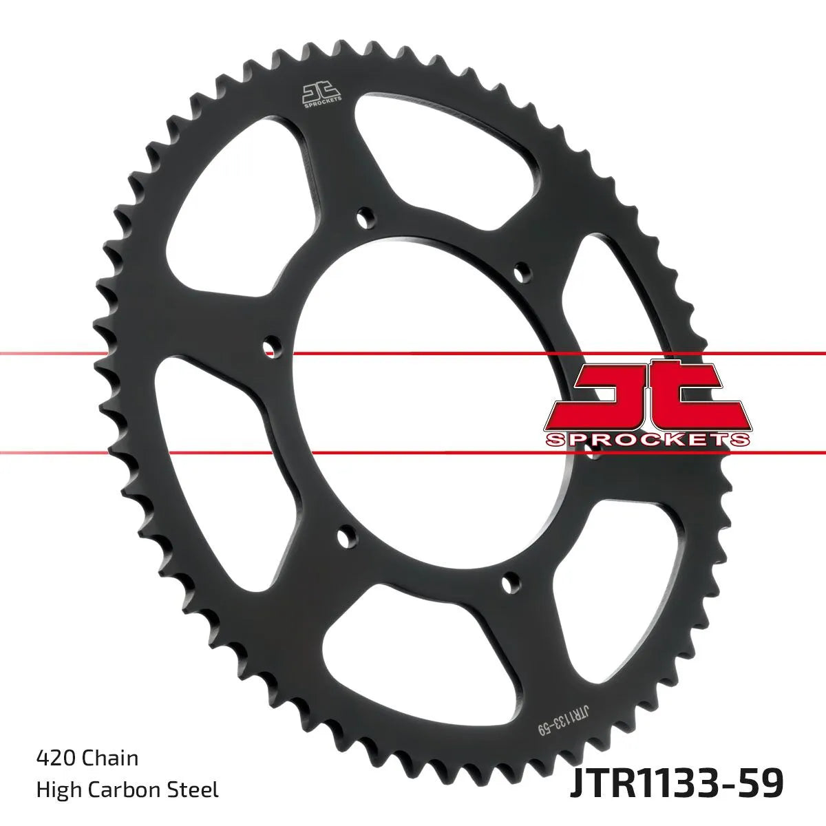 Jt Sprockets Rear Sprocket Steel Bakdrev stål bild 2 PMMEDIA:c7f64e6ad3a03b66