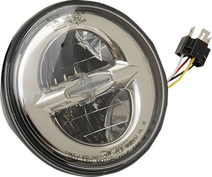DRAG SPECIALTIES 5,75" LED Strålkastare med Reflektorteknik bild 1 PMMEDIA:910b722958b72182