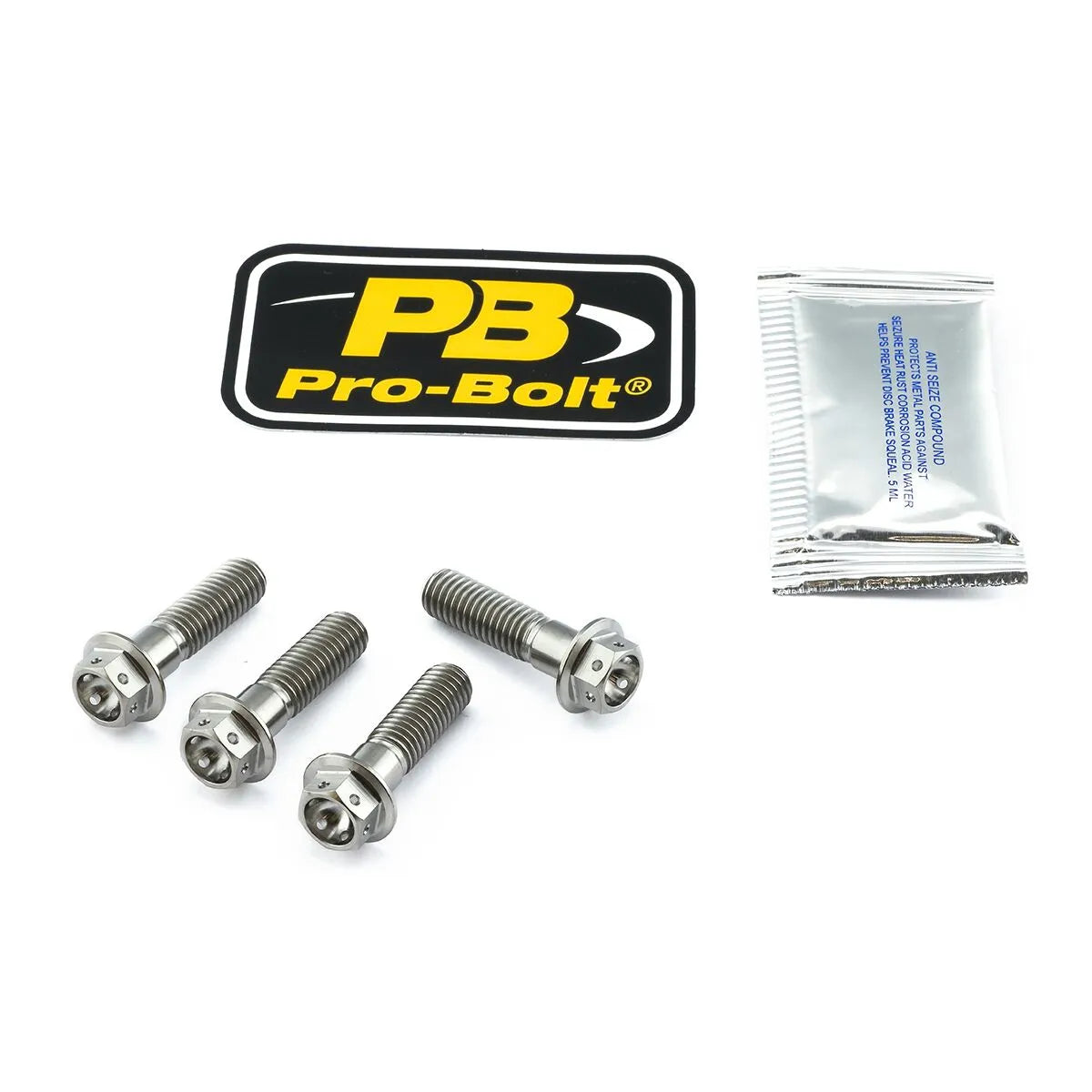 PRO BOLT Titanium Clip-On Styre Monteringsbultar bild 1 PMMEDIA:9c71284609f84b03