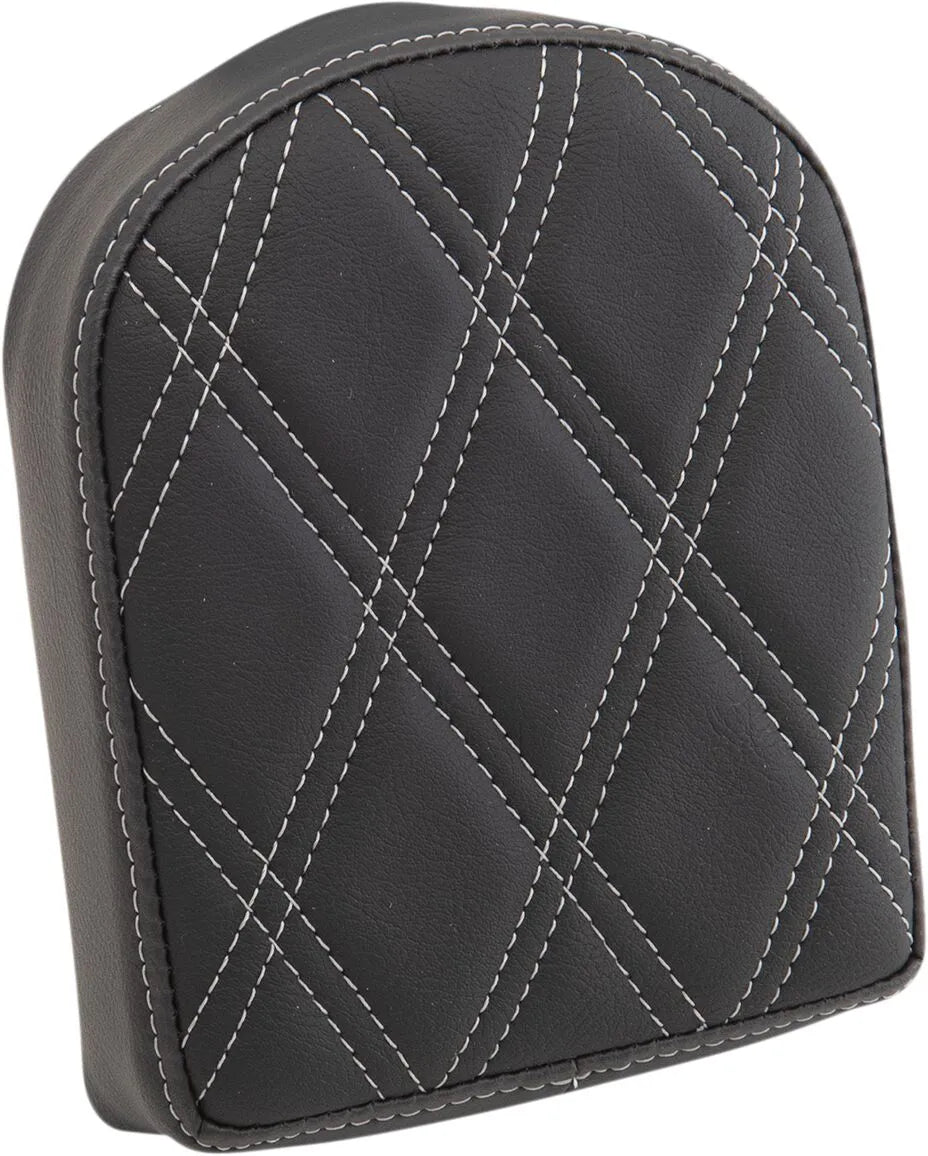Drag Specialties Seats Backrest Pad for Square Sissy Bars Ryggstöd för sadlar bild 3 PMMEDIA:de9f4d8b5255e553