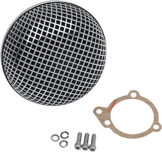 Drag Specialties "Bob" Retro-Style Air Cleaner Kit Luftburkar & tillbehör bild 2 PMMEDIA:9c374158ad6999aa