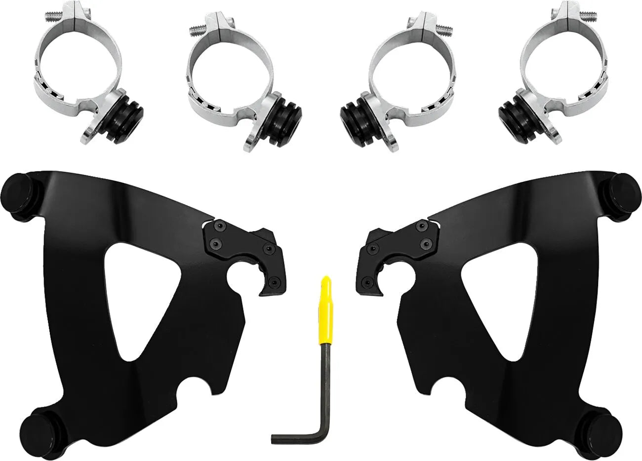 Memphis Shades Metric Road Warrior Fairing Trigger-Lock Mounting Kit Fästdelar & kit för vindrutor bild 5 PMMEDIA:6627186a205c1a77