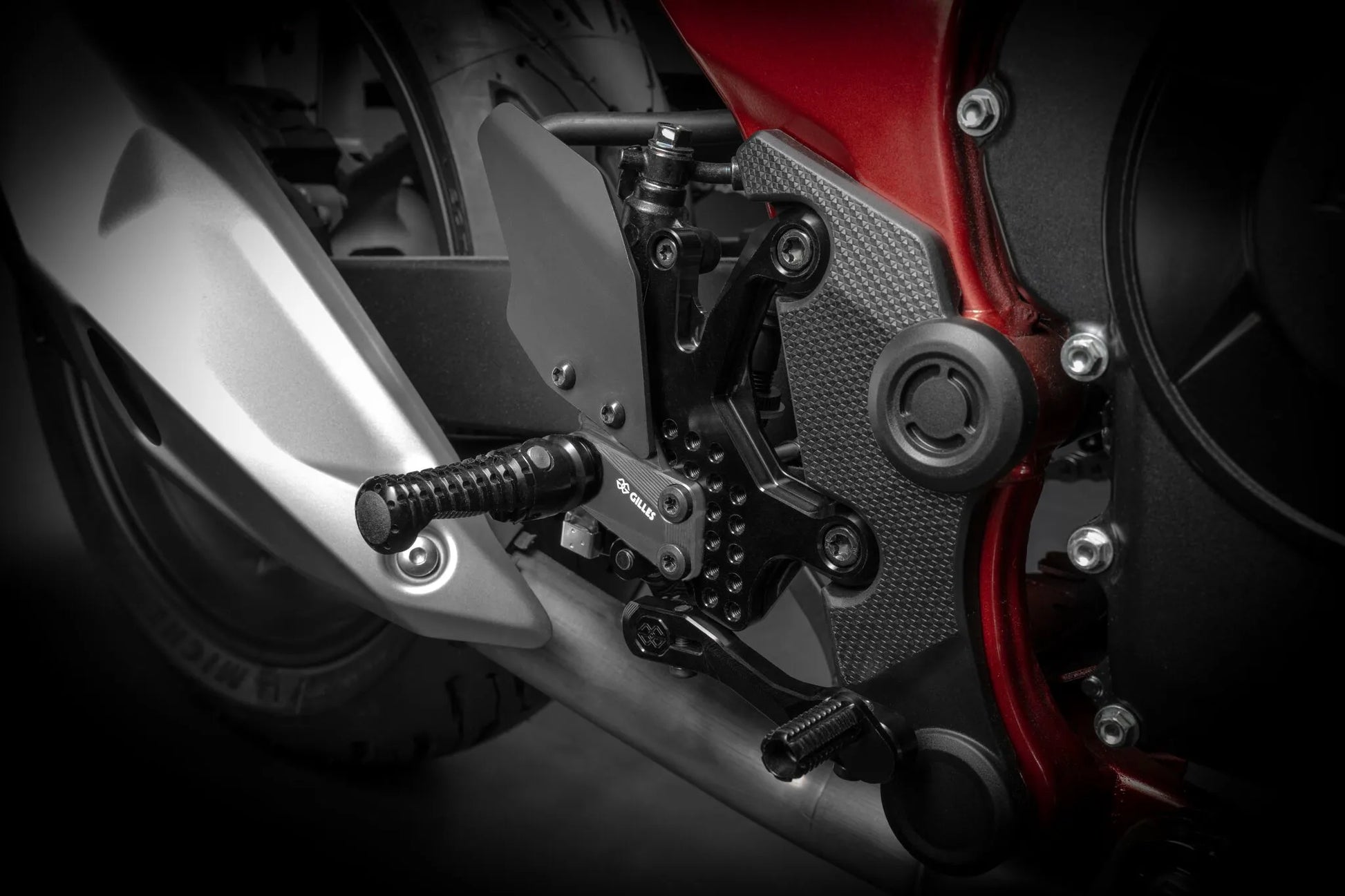 GILLES TOOLING Justerbar Rearset AS31GT3 för Honda bild 4 PMMEDIA:245512238fc6e932