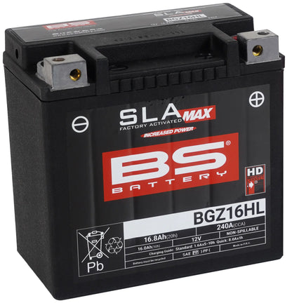 BS BATTERY SLA MAX AGM Batteri BGZ16HL bild 1 PMMEDIA:dd39a4ebc1c6b67a