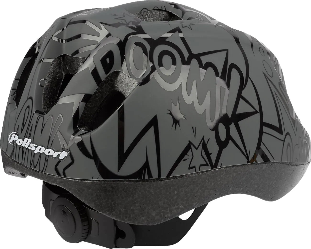 POLISPORT BICYCLE XS Barnhjälm Ballons Grå/Svart bild 3 PMMEDIA:1c0e279b11d4ec59