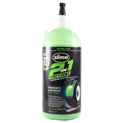 Slime 2-in-1 Tire & Tube Sealant Däckförsegling bild 3 PMMEDIA:dcfb08d707bc4b1f