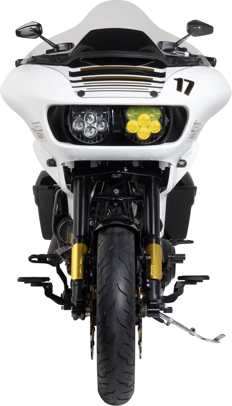 Memphis Shades Metric BRL Race Bubble Windshield OEM Harley bild 14 PMMEDIA:0ac99d948450d665