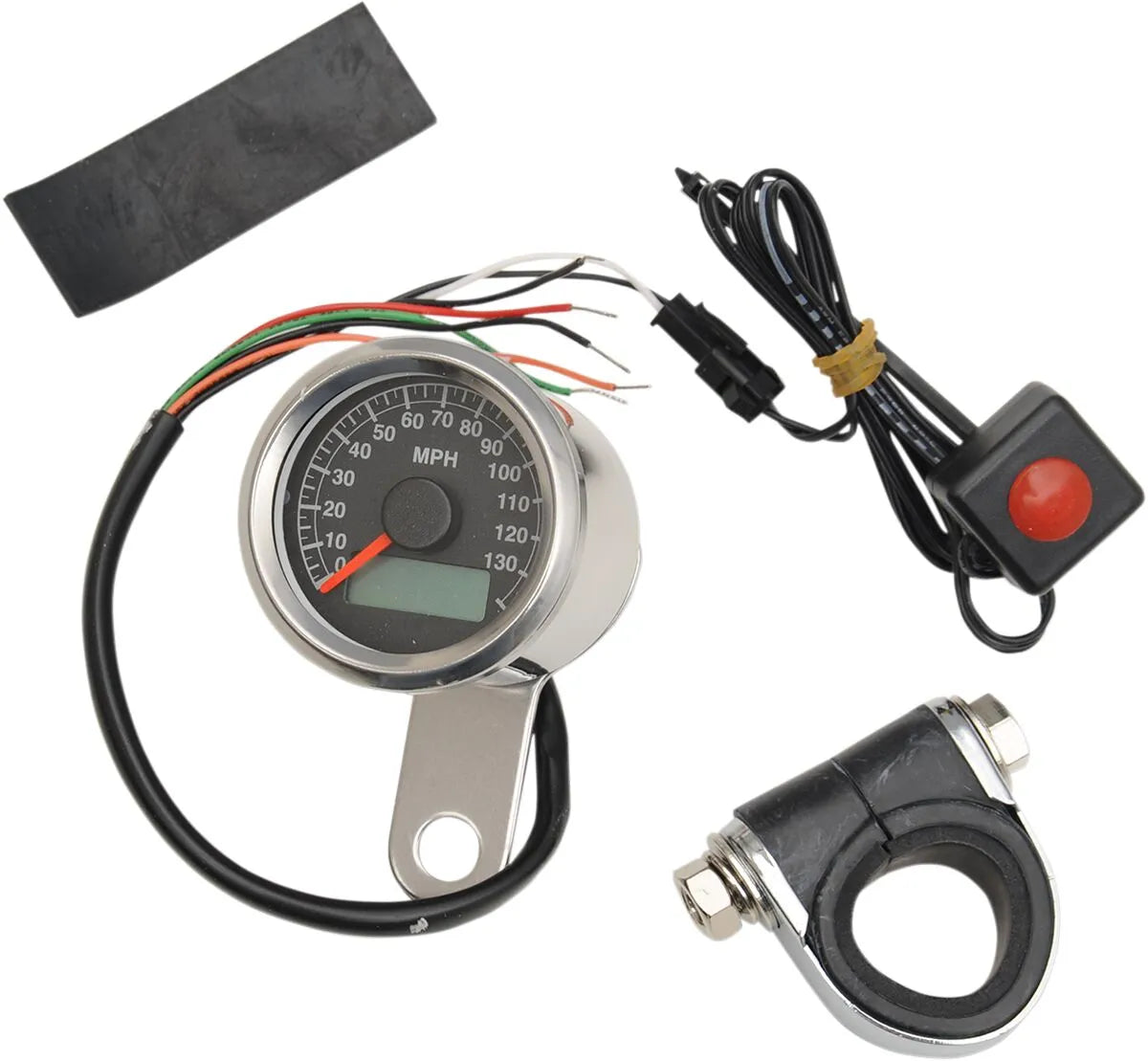 DRAG SPECIALTIES Programmerbar Mini Elektronisk Speedometer med Odometer/Tripmeter bild 1 PMMEDIA:e73c1f9fd245579f