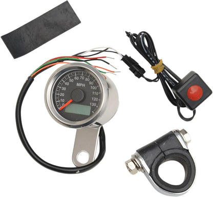 DRAG SPECIALTIES Programmerbar Mini Elektronisk Speedometer med Odometer/Tripmeter bild 1 PMMEDIA:e73c1f9fd245579f