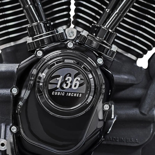 S&S CYCLE MK136 Black Edition Motor med 550G Kam bild 2 PMMEDIA:6111678f0217255b