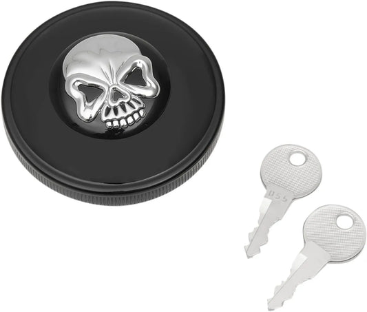 Drag Specialties Screw-In Locking Skull Gas Cap Tanklock bild 2 PMMEDIA:575ba47d14788fab