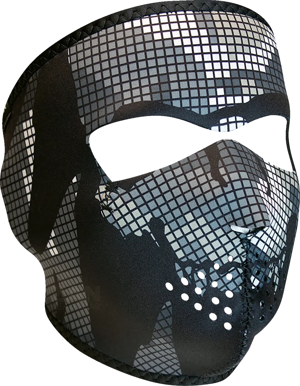 ZAN HEADGEAR Neopren Helmask Urban Camo Skull bild 1 PMMEDIA:0b10aecc834b1710