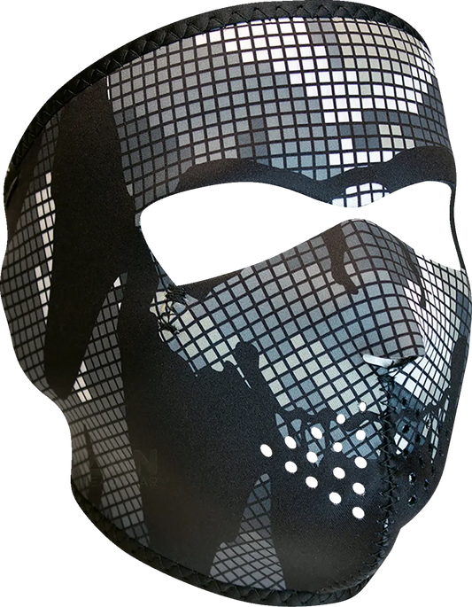 ZAN HEADGEAR Neopren Helmask Urban Camo Skull bild 1 PMMEDIA:0b10aecc834b1710